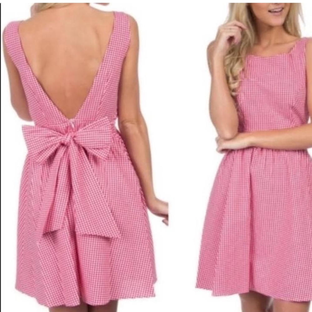 Lauren James Dress Full Gingham Emerson Dress XS